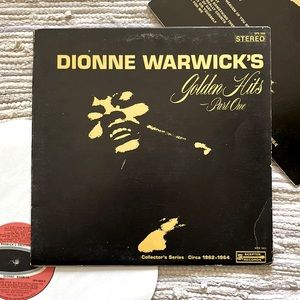 Dionne Warwick - “Golden Hits Part One” Vinyl LP